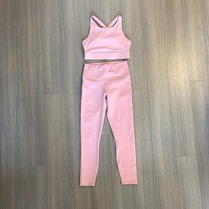 Fabletics Pink Workout Set - Size XS